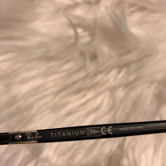 Ray Ban Readers, Titanium